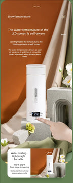 Draagbare waterkoker voor thee en koffie 