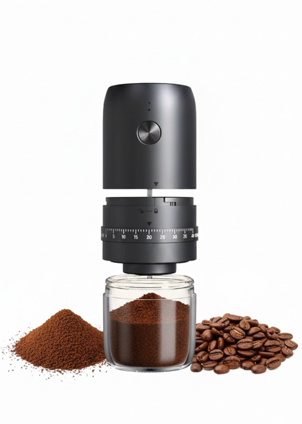 Nieuwe draagbare elektrische koffiemolen 