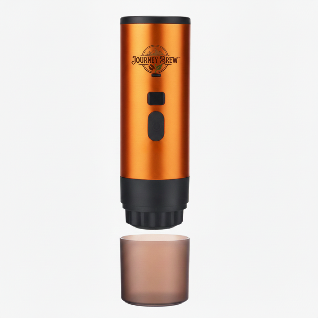 Nieuwe 3-in-1 draagbare koffiezetter, Journey Brew™ digitaal display 