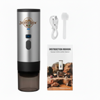 Nieuwe 3-in-1 draagbare koffiezetter, Journey Brew™ digitaal display 