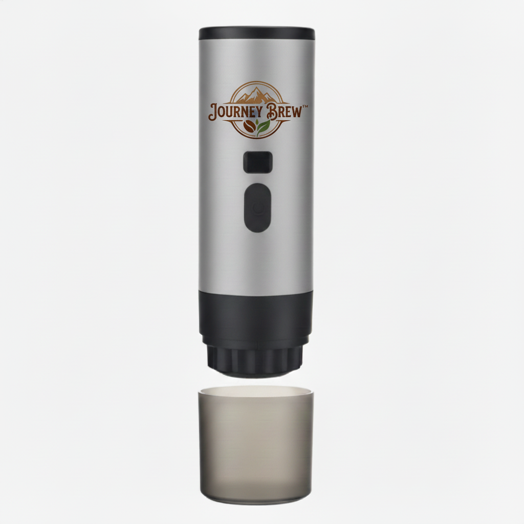 Nieuwe 3-in-1 draagbare koffiezetter, Journey Brew™ digitaal display 